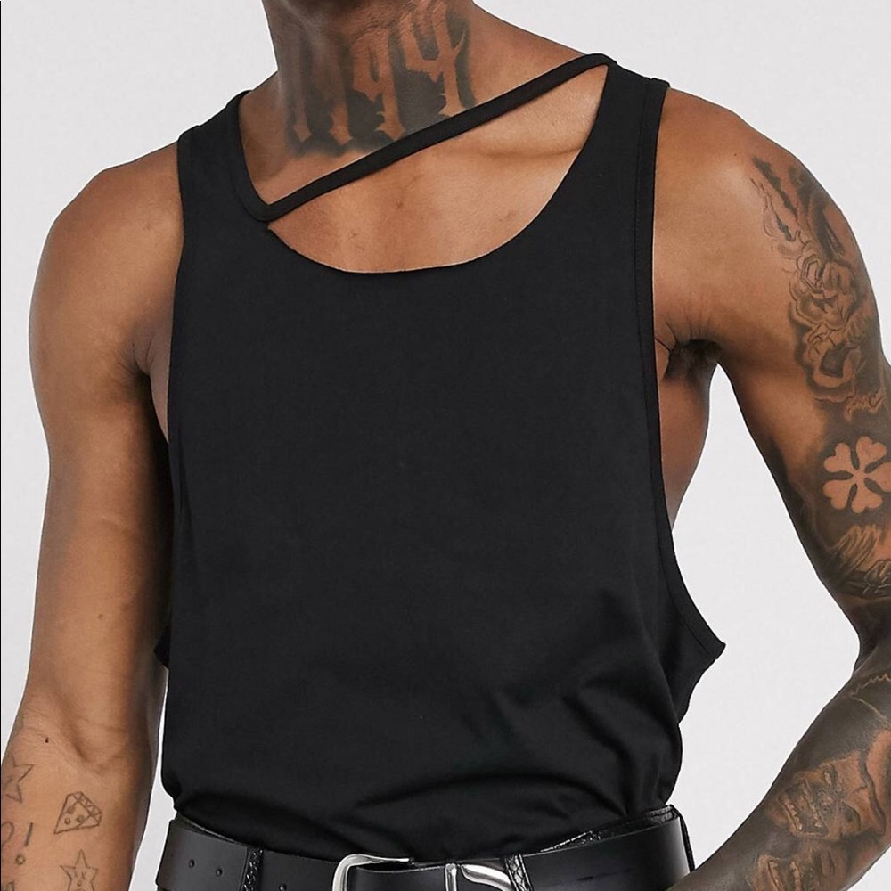 NWT MEN HOT TOP SIZE MUSCLE M